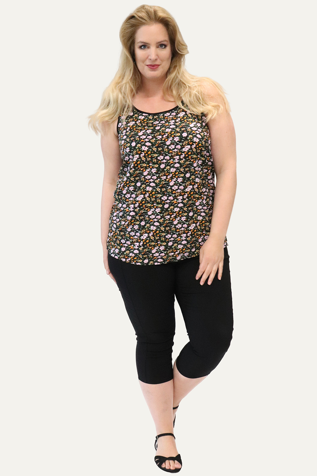 JAZZY 7/8 broek Zhenzi met rits JAZZY 7/8 broek Zhenzi met rits