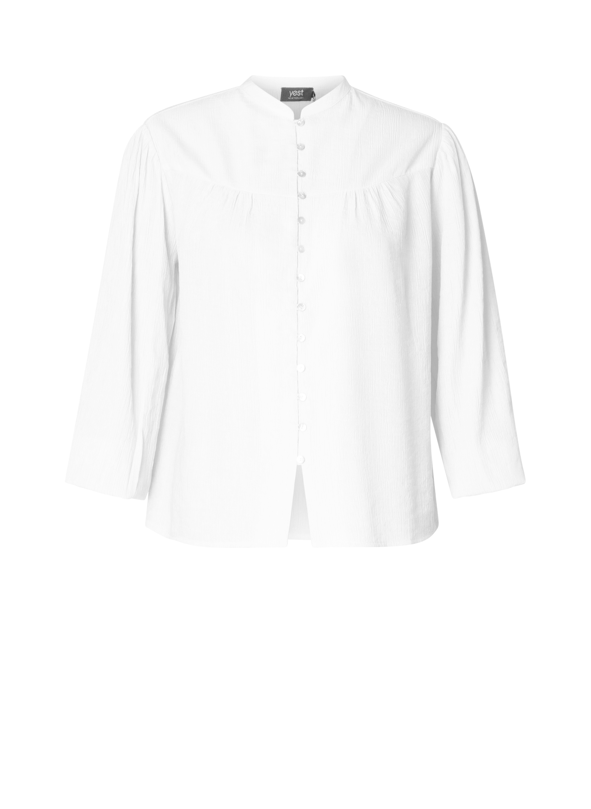 YESTA Kyenzha Blouse - White - maat X-0(44)