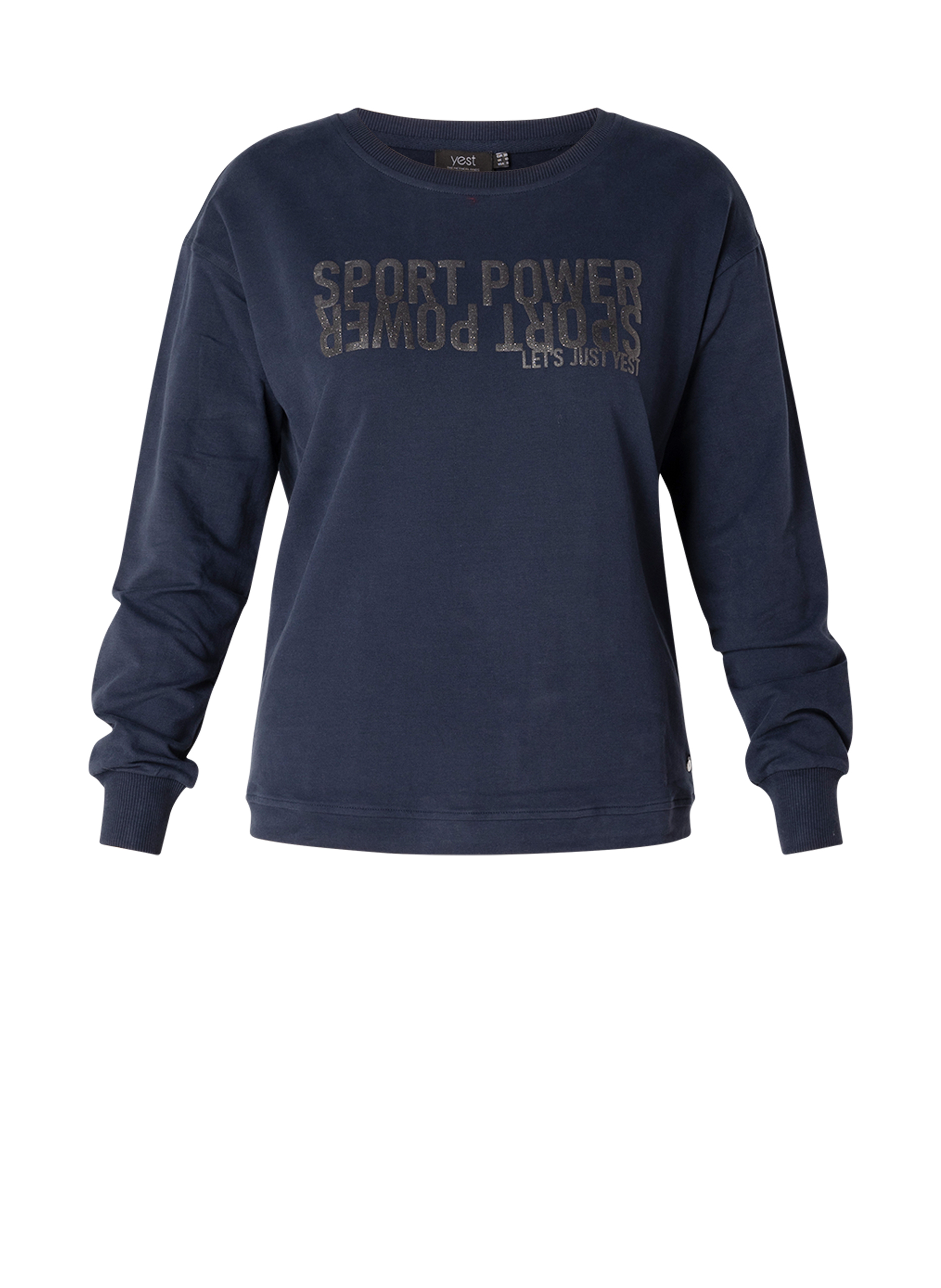 YESTA Baukje Sweater - Dark Navy - maat X-0(44)