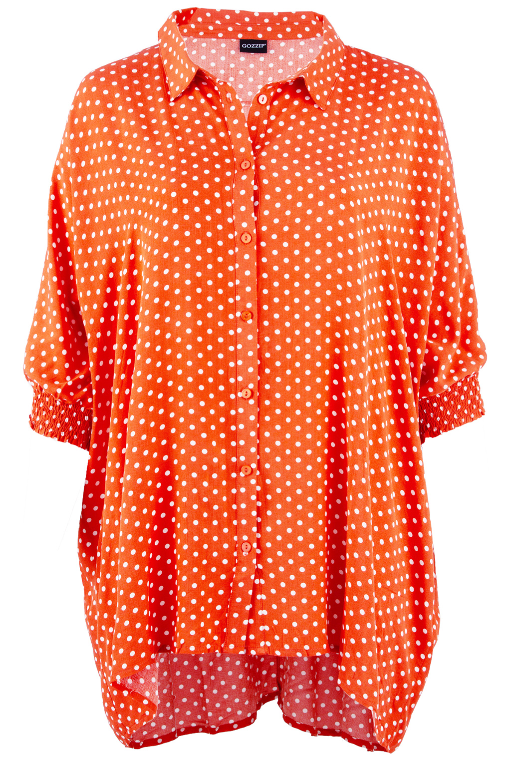 Gozzip blouse lang Gerda stipje Gozzip blouse lang Gerda stipje