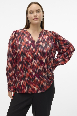 VERO MODA curve ECO blouse OLYMPIA | 10317124PLPE/AOP44&nbsp;