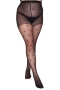 Heart Pattern Curvy Panty | 31280037blac48-50(2XL)&nbsp;