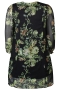 ZHENZI jurk voile print Jimena | 2003816710S=42-44&nbsp;