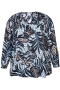 ZHENZI blouse smock en print | 200504BlueS=42-44&nbsp;