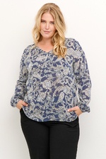 Kaffe Curve eco blouse Ami