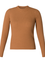 YESTA trui turtle neck ribrei soft